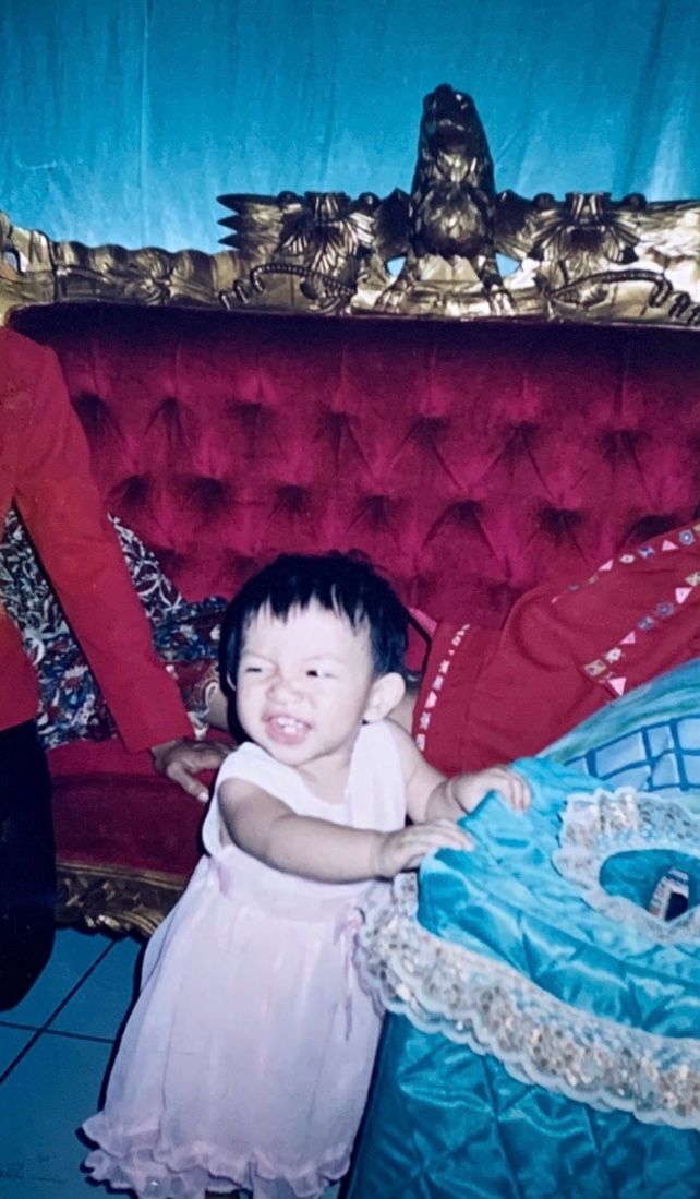Calla's First Genuine Smile